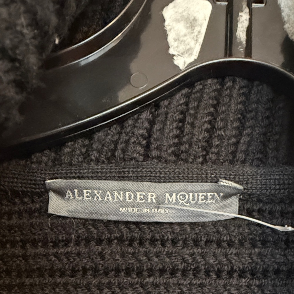 Alexander McQueen peplum rib knit sweater - Picture 2 of 5